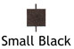Small Black Candle